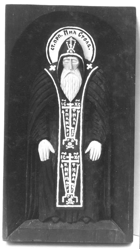 Святой Преподобный Нил Столбенский (икона)
